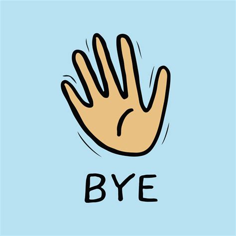 wave bye gif|gif waving goodbye transparent background.